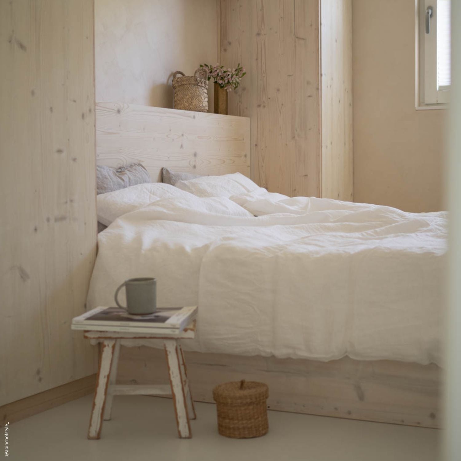 Leinenbettdecke „Serenity“ von Aranjuez – luxuriöse, nachhaltige Bettwäsche