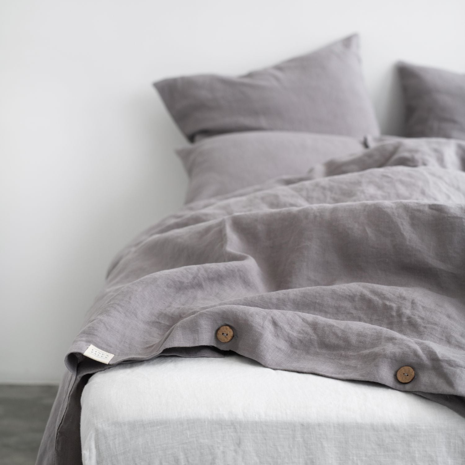 Hortaleza Linen Slumber Set – Bettbezüge aus nachhaltigem Leinen