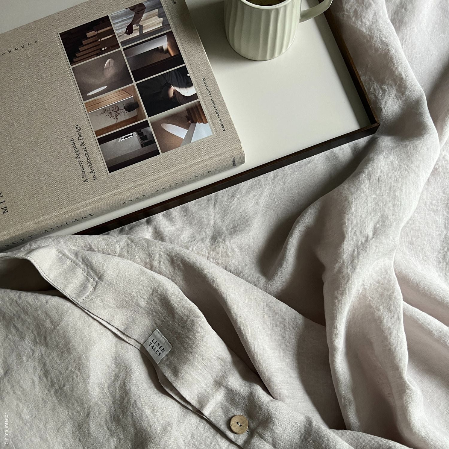 Segovia Linen Embrace – Bettbezug aus nachhaltigem Leinen