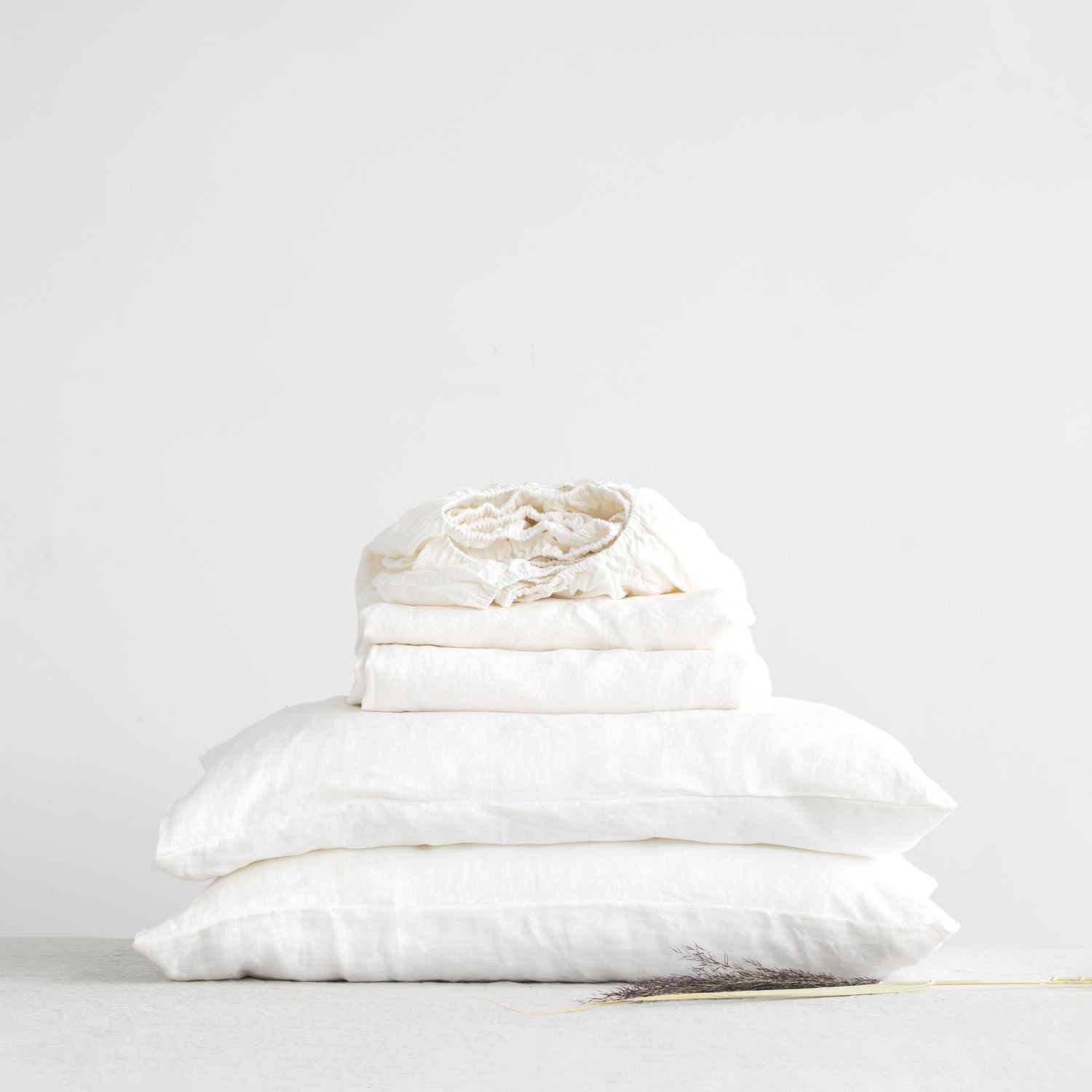 Leioa Linen Luxe Schlafset – Hypoallergene Bettwäschekollektion aus Leinen