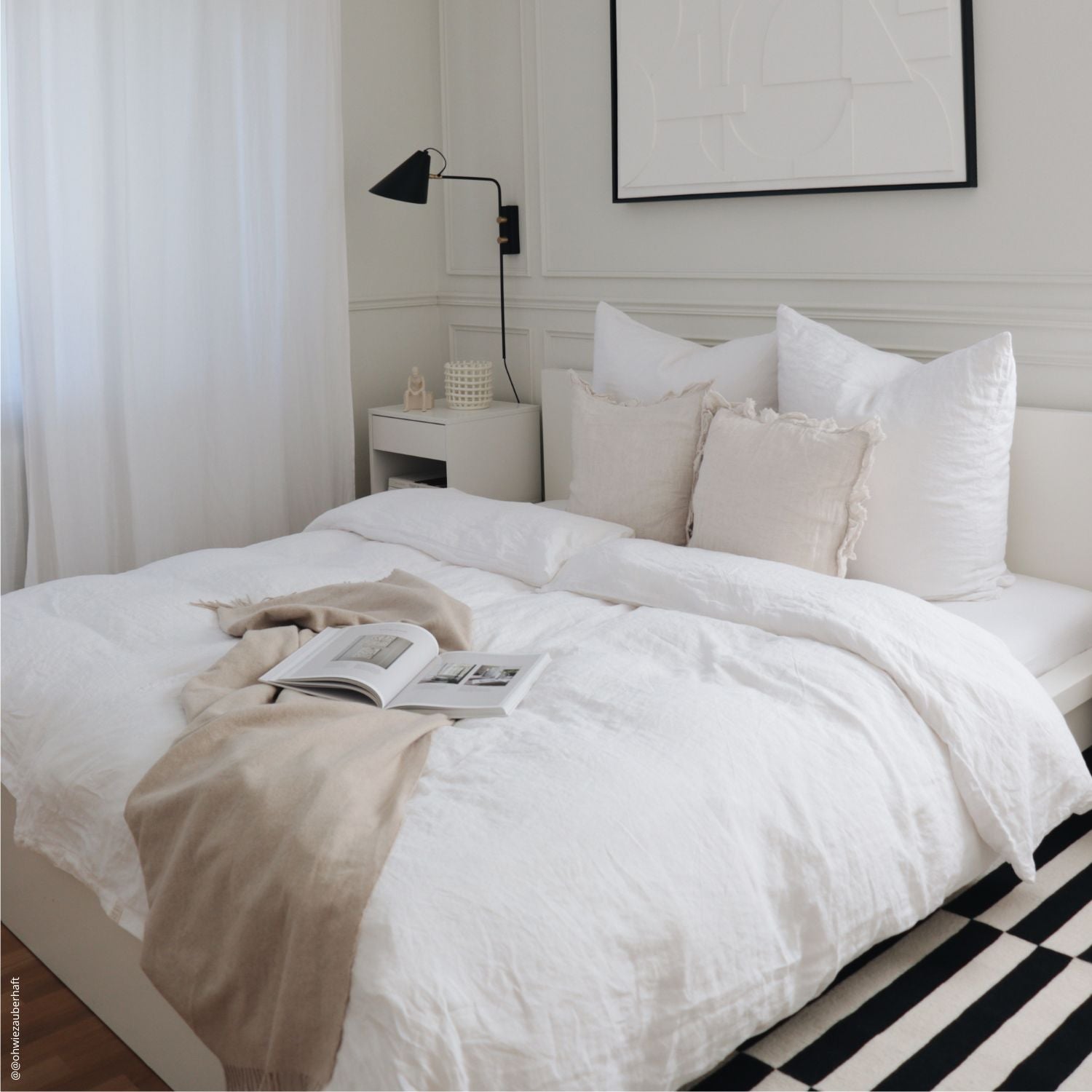 Leinenbettdecke „Serenity“ von Aranjuez – luxuriöse, nachhaltige Bettwäsche