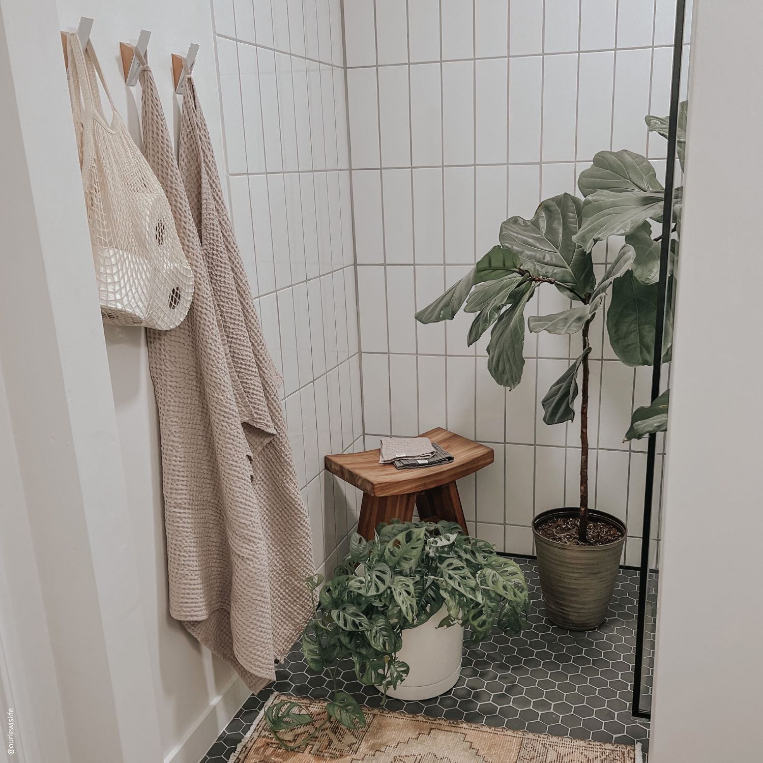 Girona Spa Oasis Handtücher - Voluminöses Leinen-Waffel-Set