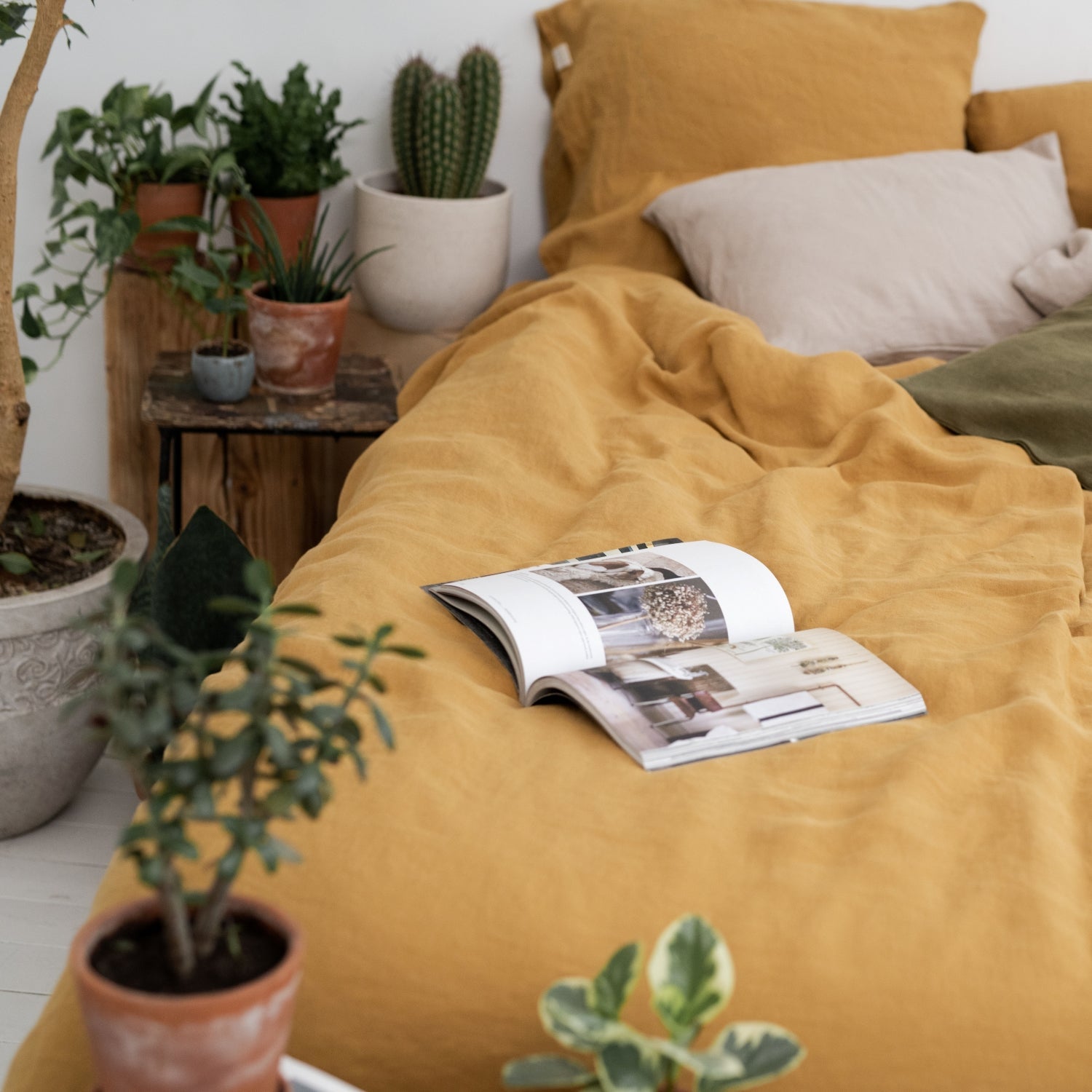 El Ejido DreamWeave Duvet Ensemble – Luxuriöses Hanf-Bettwäscheset
