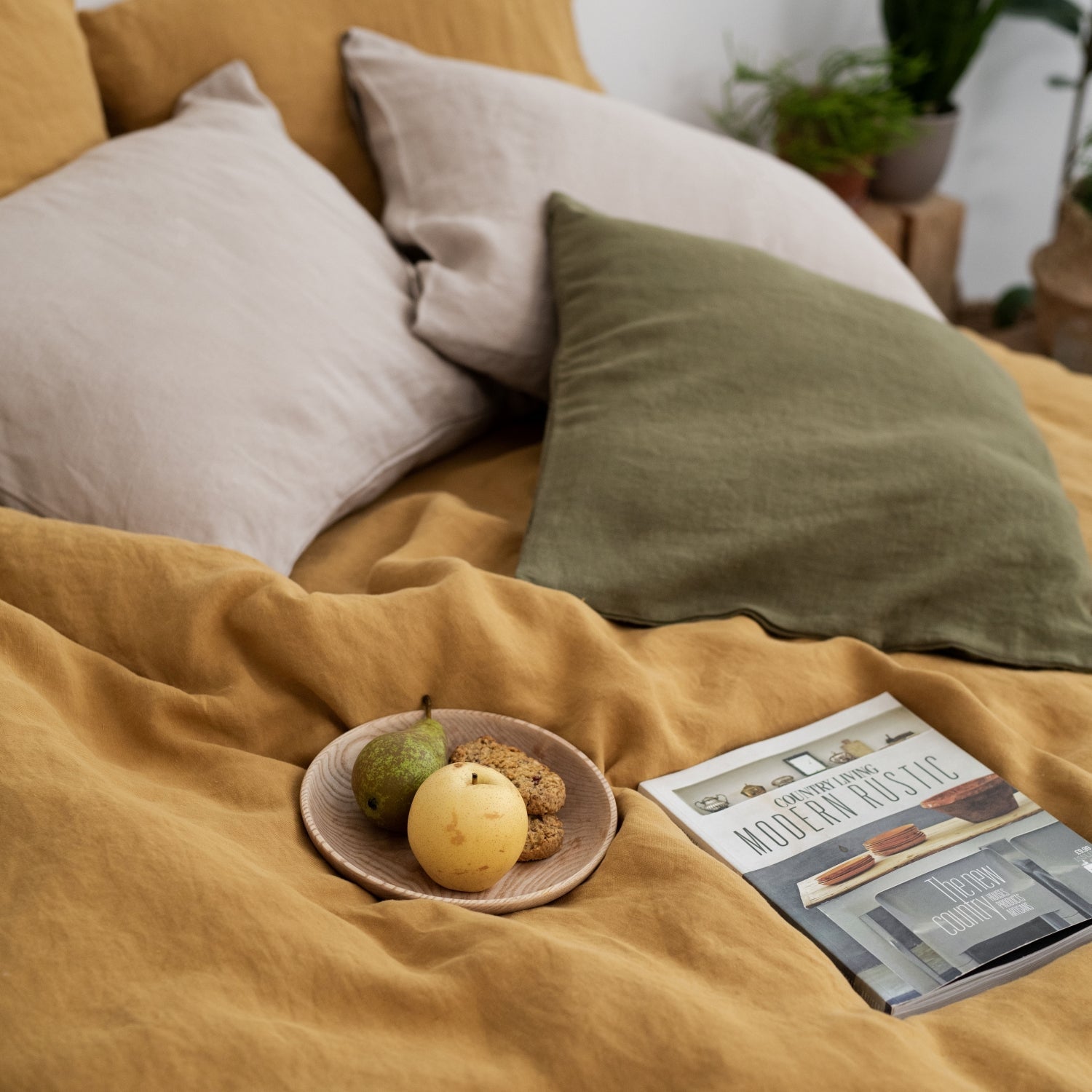 Hellin Haven Hanf-Kissenbezug – Luxuriöser Leinenkomfort