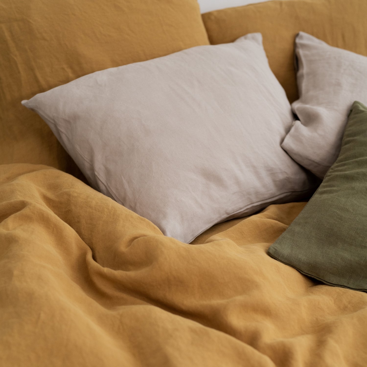 Hellin Haven Hanf-Kissenbezug – Luxuriöser Leinenkomfort