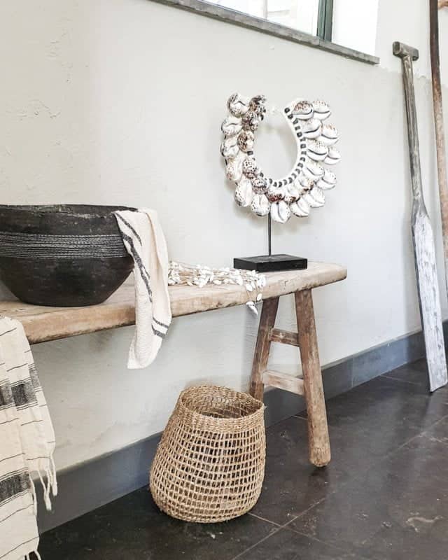 Alcobendas Tigermuschel-Halskette – Stammes-Statement-Stück