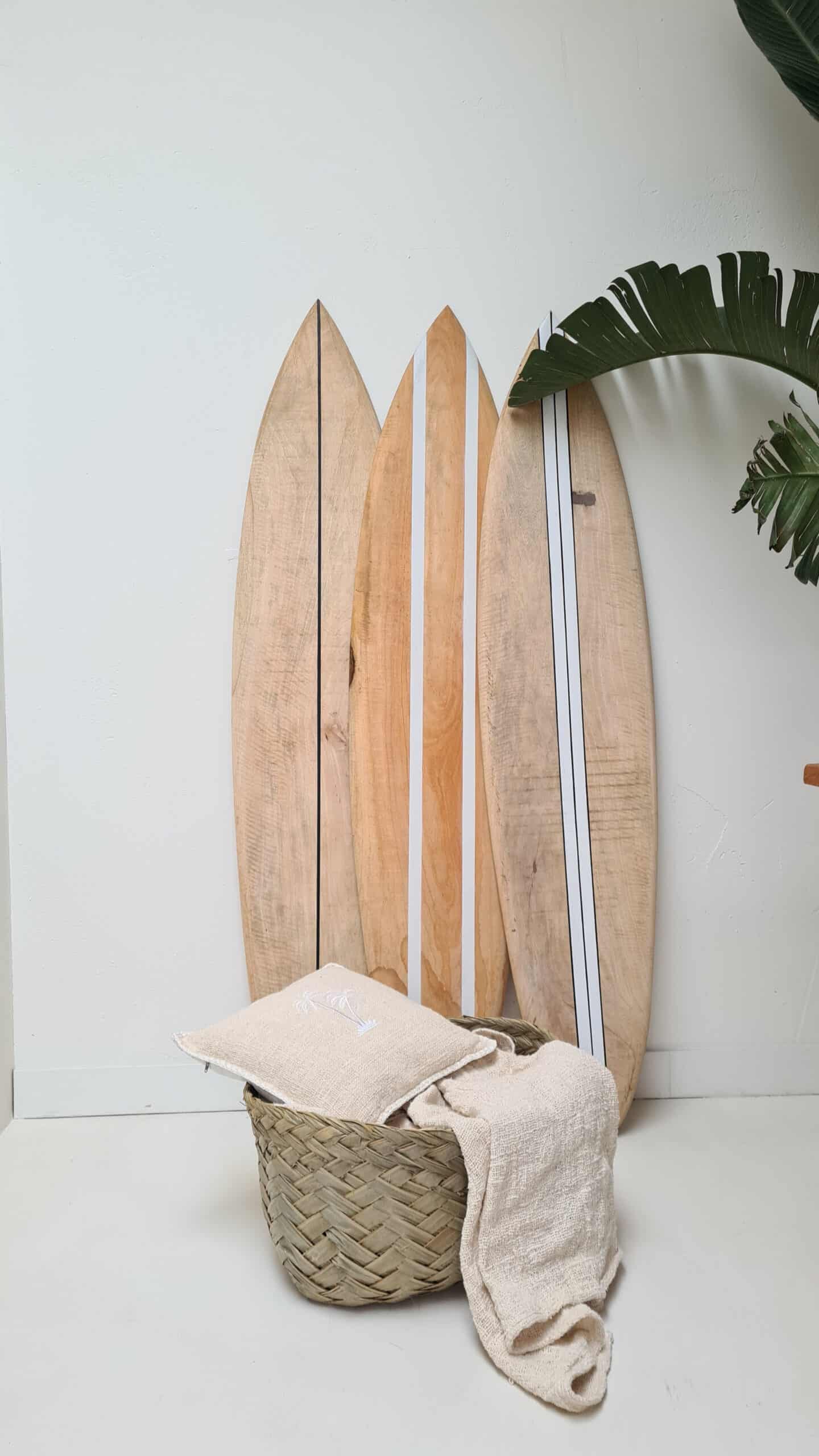 Algeciras Rustikaler Korb - Großer handgefertigter Korb aus Palmblättern