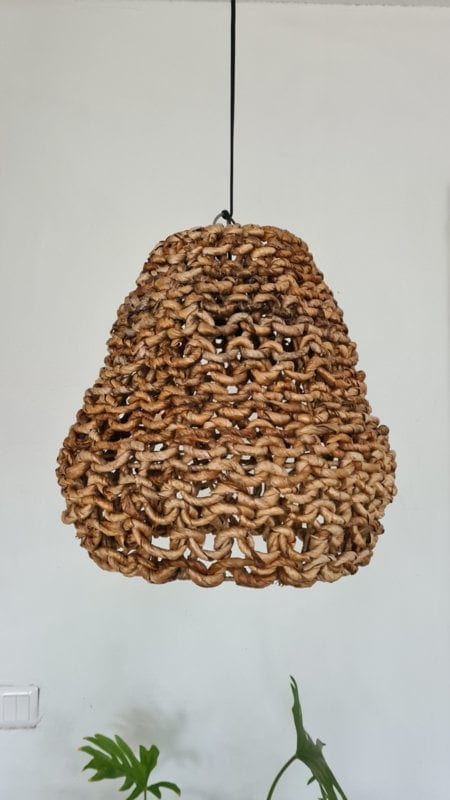 Albacete Bananenblattlampe - Aufwendiges durchbrochenes Muster