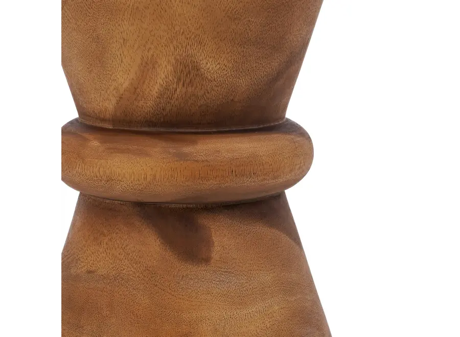 Albufera Bow Table - Hocker aus Suarholz