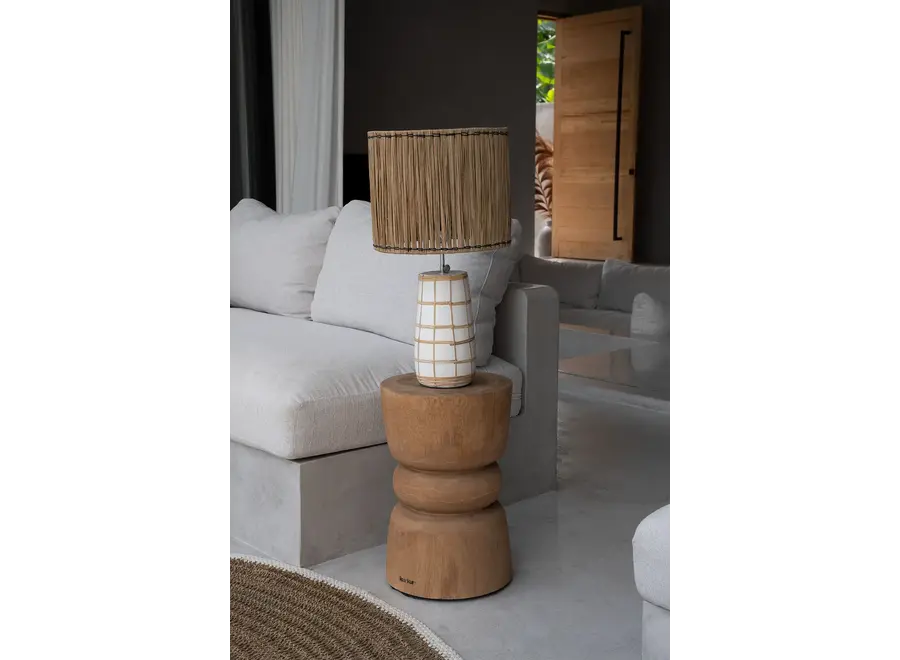 Albufera Bow Table - Hocker aus Suarholz