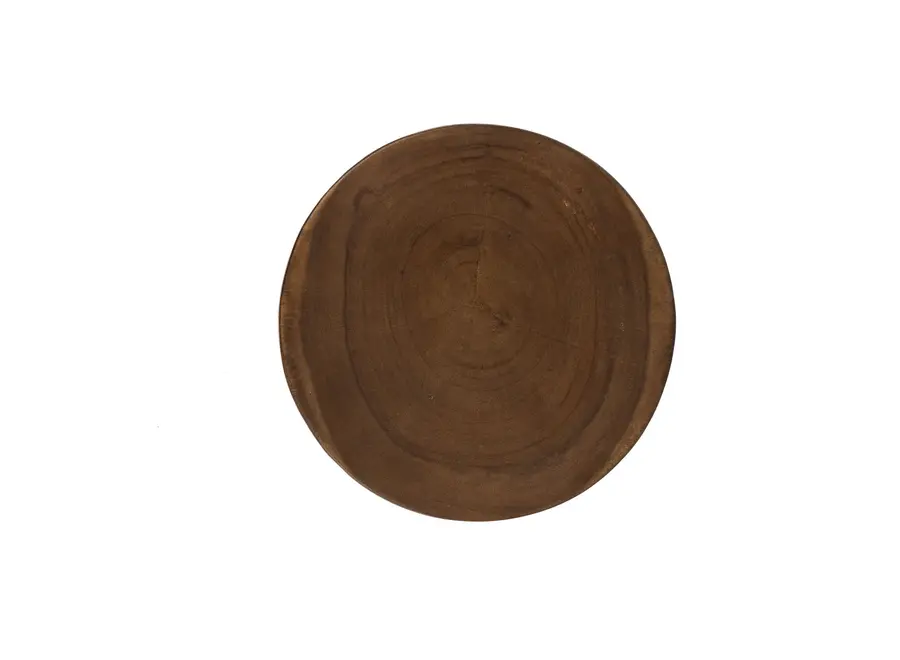 Azure Albufera Hocker - Hocker aus Suarholz