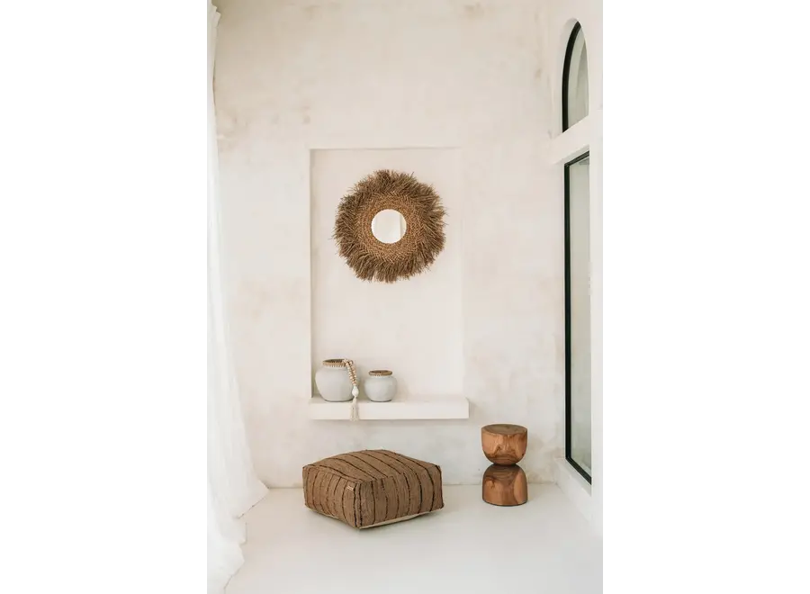 Azure Albufera Hocker - Hocker aus Suarholz