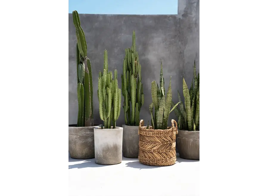 Calpe Zickzack-Organizer - Bananenblattkorb