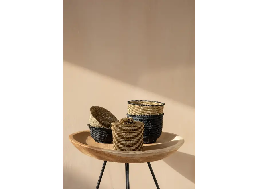 Calpe Chic Beaded Organizer - Handgefertigter Korb