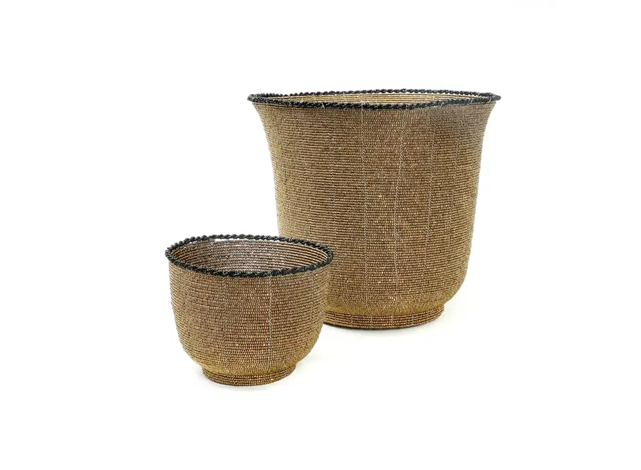 Calpe Chic Beaded Organizer - Handgefertigter Korb