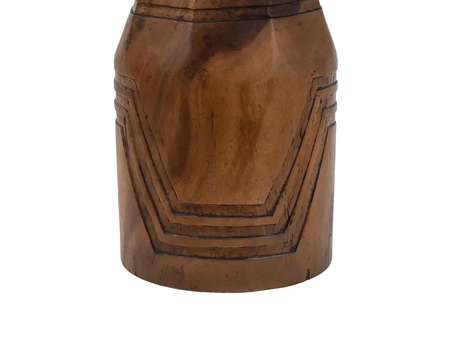 Bubión Bloom Hocker - Hocker aus Suarholz