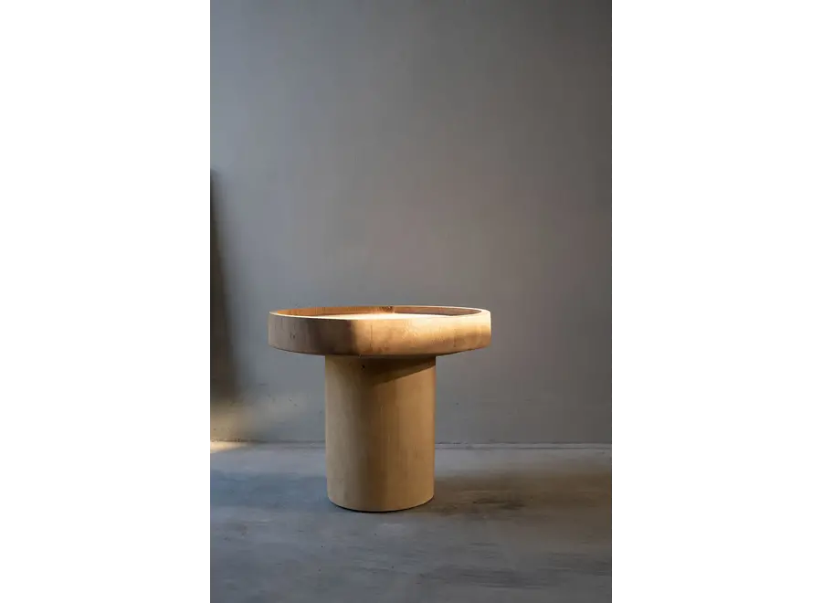 Chimborazo Natur Beistelltisch - Suar Holz Beistelltisch