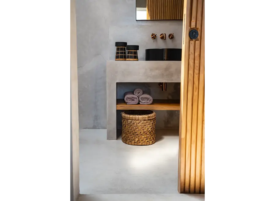 Choppy Basket - Korb aus Wasserhyazinthen