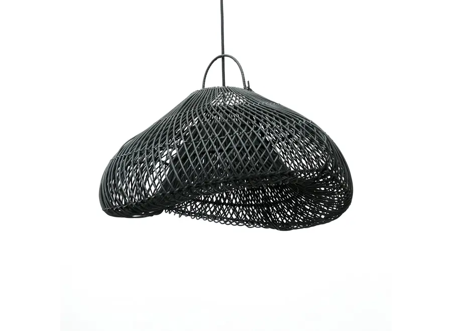 Cudillero Cloud Pendant – Rattan-Pendelleuchte