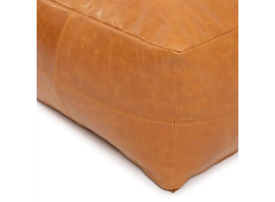 Cazorla Luxe Pouffe – Pouffe aus Nappaleder