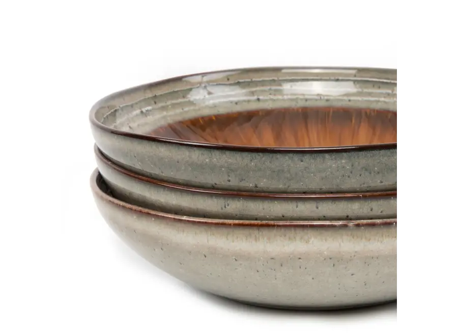 Comporta Crackle-Esszimmerset - Portugiesische Keramik