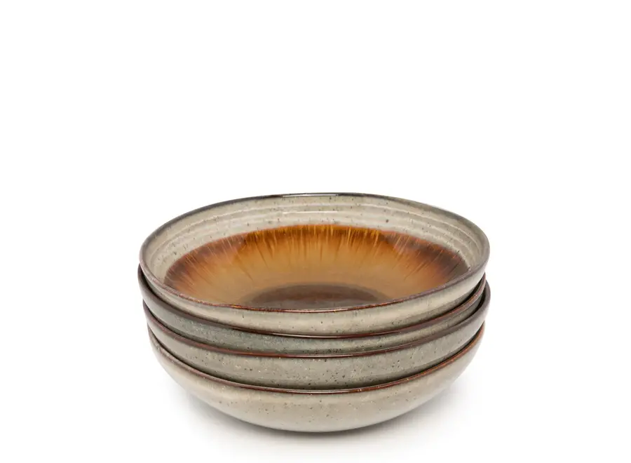 Comporta Crackle-Esszimmerset - Portugiesische Keramik