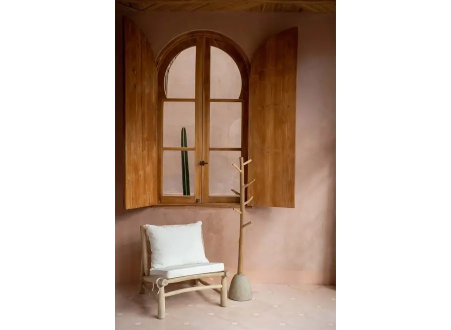 Don Benito Kleiderbügel - Teak Wurzel Untersetzer