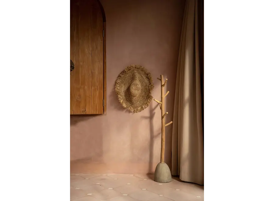 Don Benito Kleiderbügel - Teak Wurzel Untersetzer