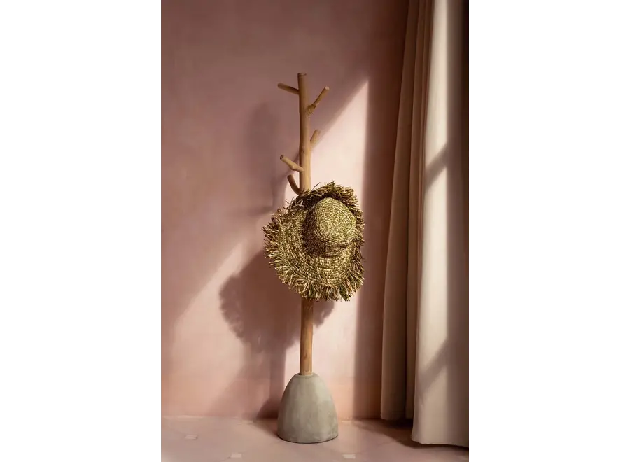 Don Benito Kleiderbügel - Teak Wurzel Untersetzer