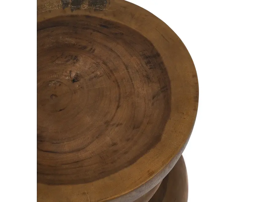 Mungurr Sonnenblumenhocker - handgefertigter Hocker