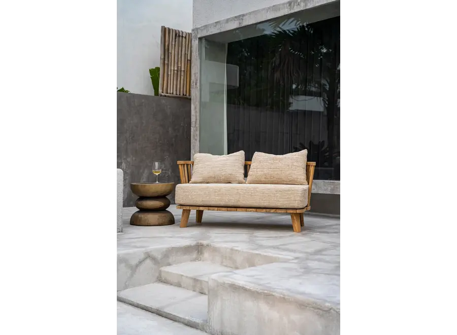 Mungurr Sonnenblumenhocker - handgefertigter Hocker