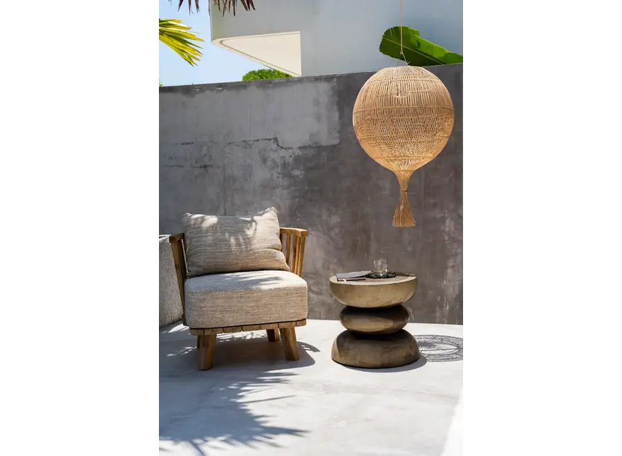 Mungurr Sonnenblumenhocker - handgefertigter Hocker