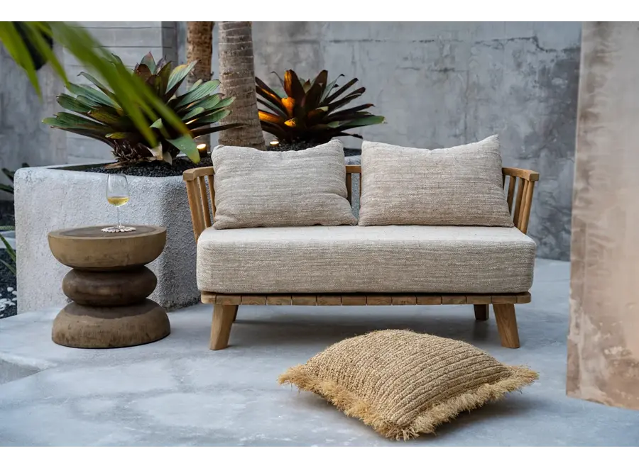 Mungurr Sonnenblumenhocker - handgefertigter Hocker