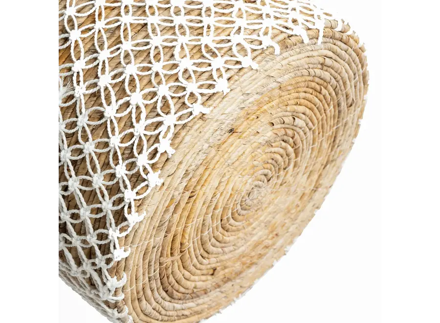 Algorta Kreuzstichkorb - Seegras-Organizer