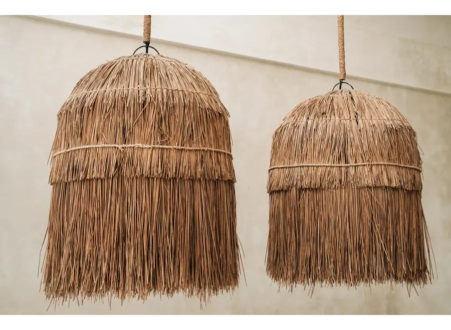 Zahara de la Sierra Gras-Lampenschirm - Mendong Gras-Lampenschirm