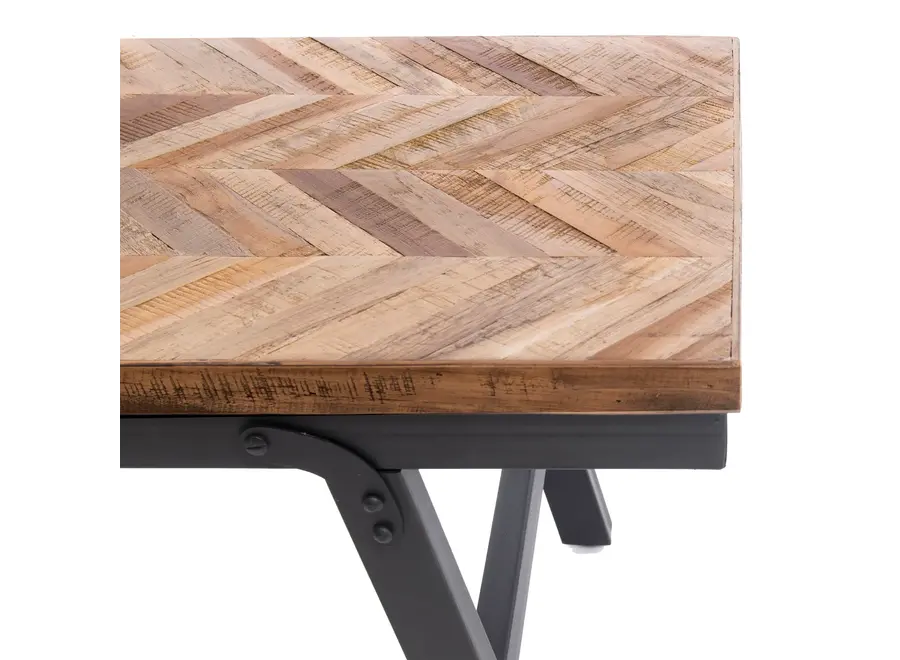 Albufera Teak Essence Bank - Klappbare Sitzgelegenheit aus Holz