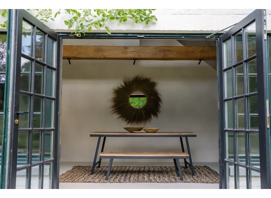 Albufera Teak Essence Bank - Klappbare Sitzgelegenheit aus Holz