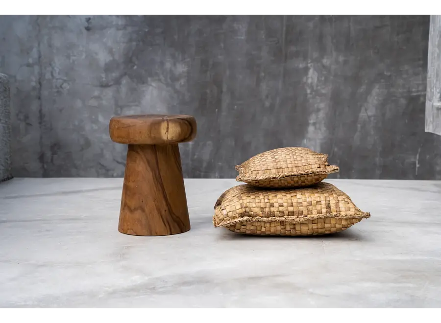 Kissen mit Guadalupe-Struktur – handgewebtes Kissen