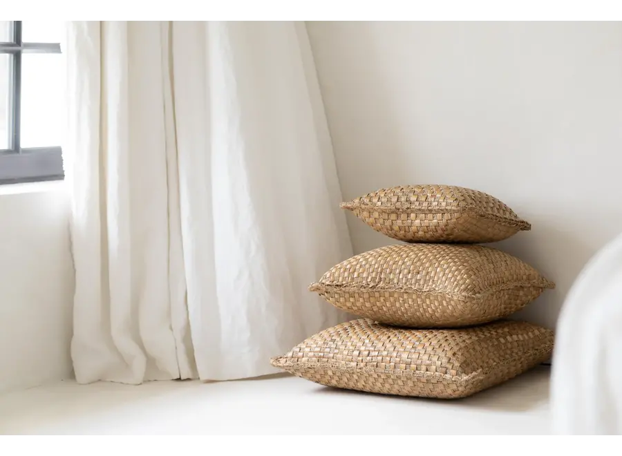 Kissen mit Guadalupe-Struktur – handgewebtes Kissen