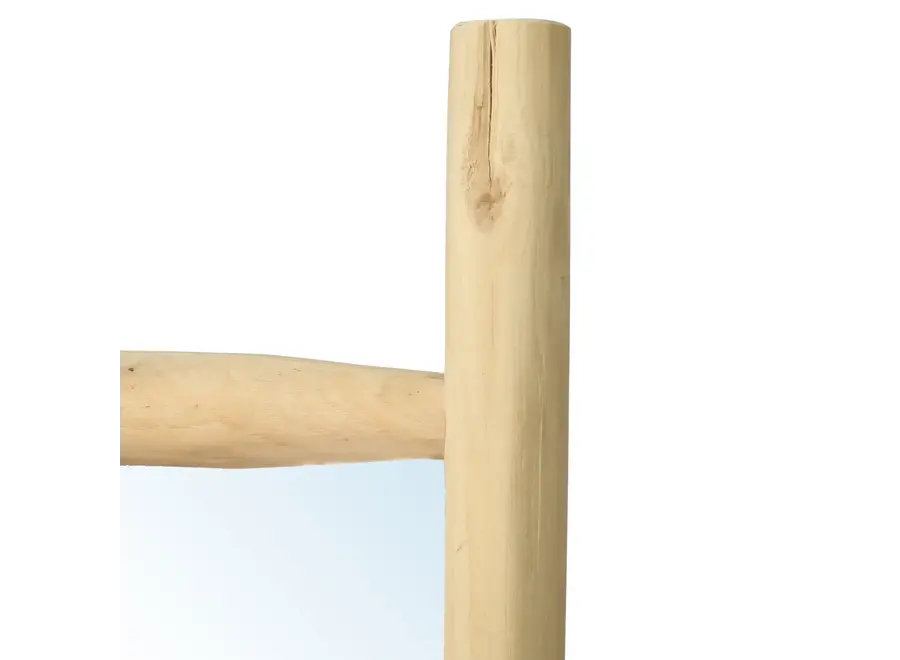 Cabo de Gata Elegance Spiegel - Teakholz-Zweigspiegel