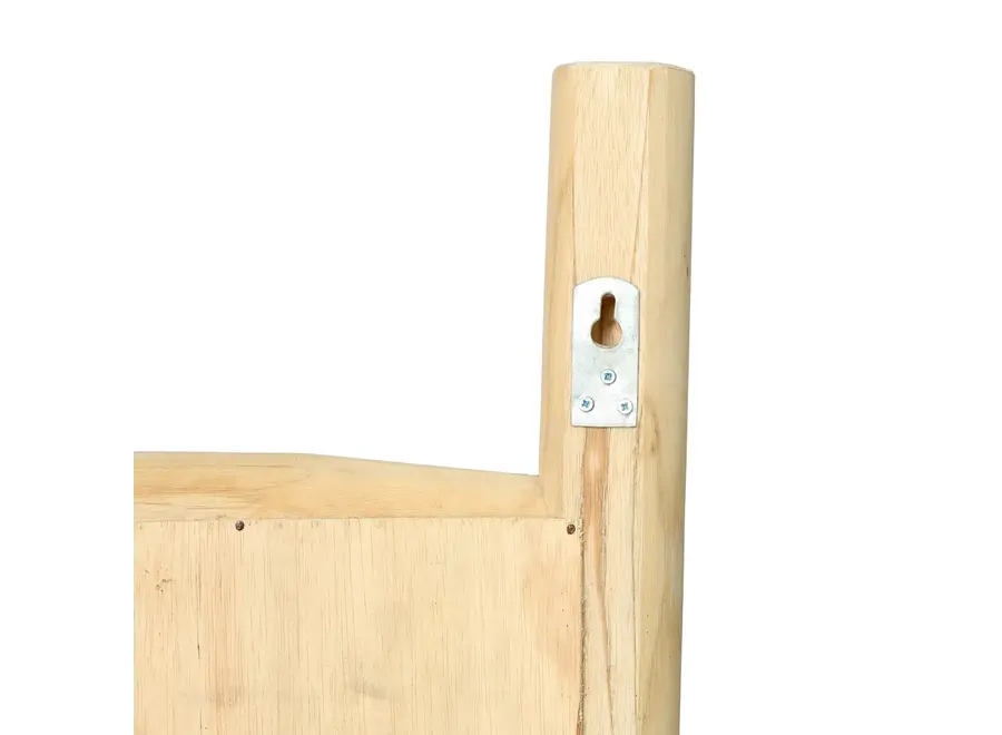 Cabo de Gata Elegance Spiegel - Teakholz-Zweigspiegel