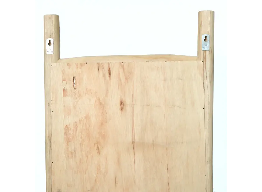 Cabo de Gata Elegance Spiegel - Teakholz-Zweigspiegel