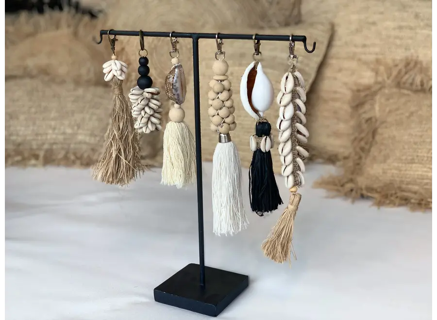 Calpe Boho Schlüsselanhänger - Muschel Charm Accessoire