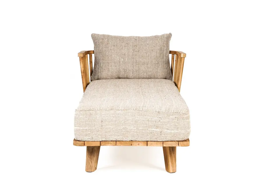 Arganda Daybed – gefertigt aus wiederverwertetem Teakholz