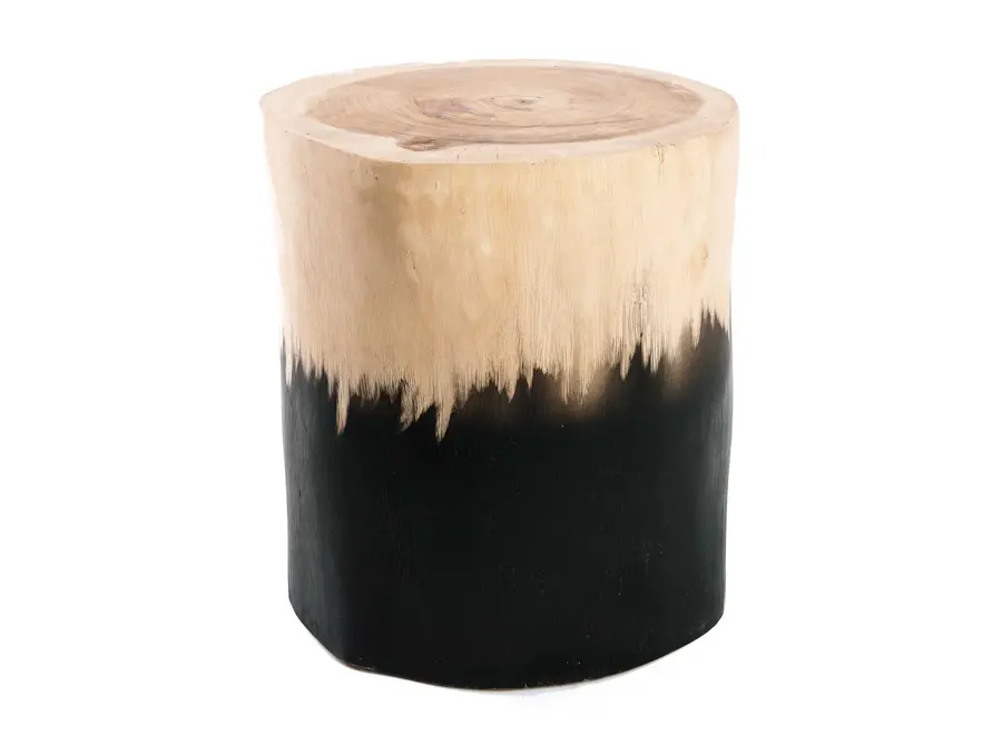 Zahara de la Sierra Truhentisch - Dip Dye Hocker