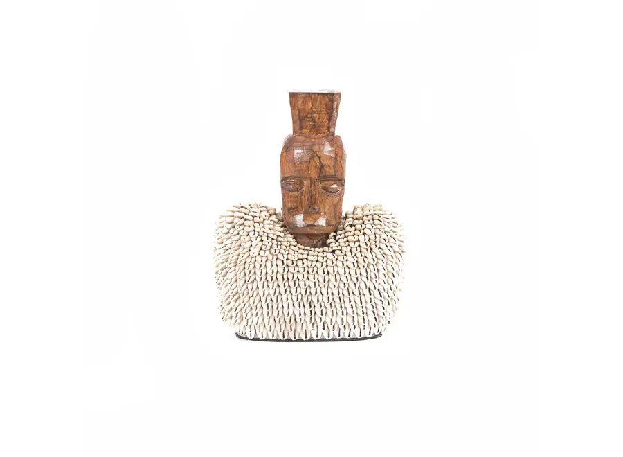 Cudillero Wächterfigur - Jackfrucht Holzstatue