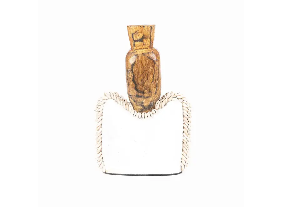 Cudillero Wächterfigur - Jackfrucht Holzstatue