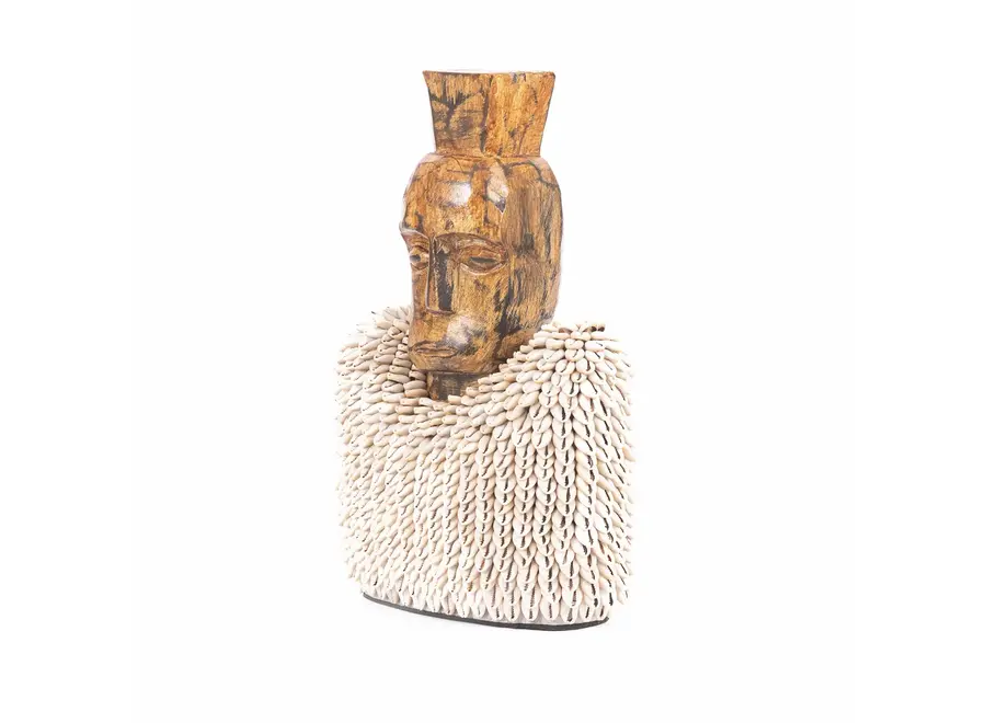 Cudillero Wächterfigur - Jackfrucht Holzstatue