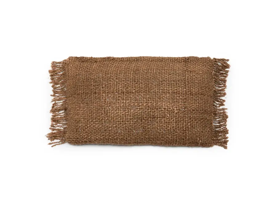 Mallorca Boho Chic Kissen - Handgewebtes Dekokissen