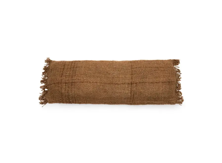 Mallorca Boho Chic Kissen - Handgewebtes Dekokissen